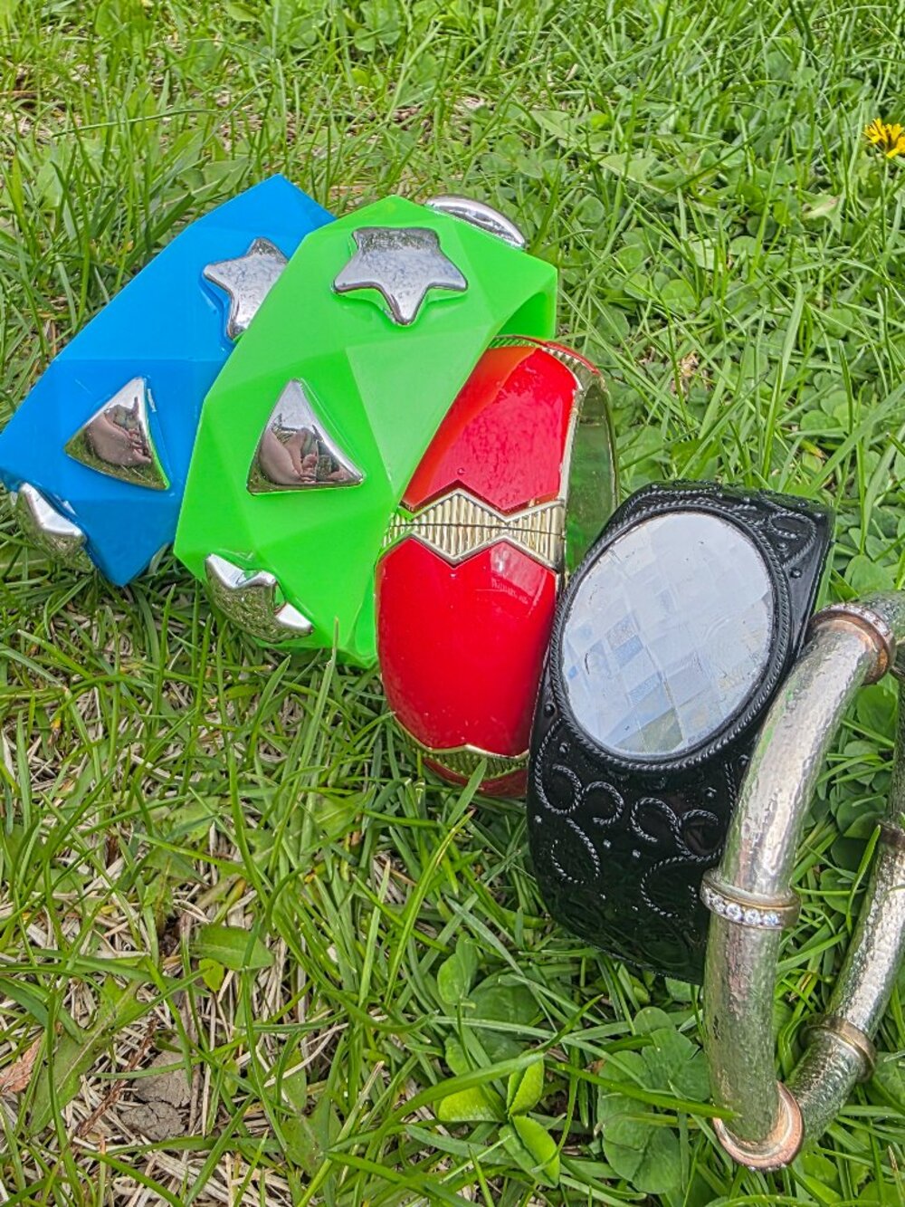y2k McBling Kidcore Boho Festival Rave Millennialcore Colorful Bangle Bundle